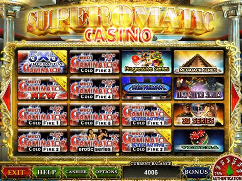 Superomatic Online Casino Review & Bonuses .